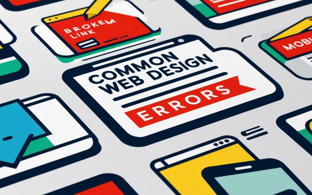 Die 5 häufigsten Fehler beim Website-Design und wie du sie vermeidest